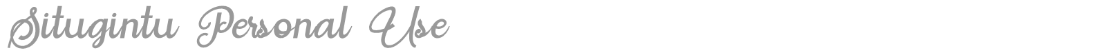 Situgintu font preview